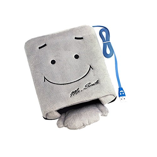 Pormow Nette Cartoon Animals Winter Warm USB-Handwärmer Beheizte Mauspad Plüsch Maus-pad