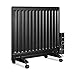 Produktbild oneConcept Wallander • Ölradiator • Ölheizung • Elektroheizung • 600 Watt • stufenlos einstellbar • platzsparend • Abschalt-Automatik • Wärmespeicherung • 4 Standfüße • ca. 8 kg • schwarz