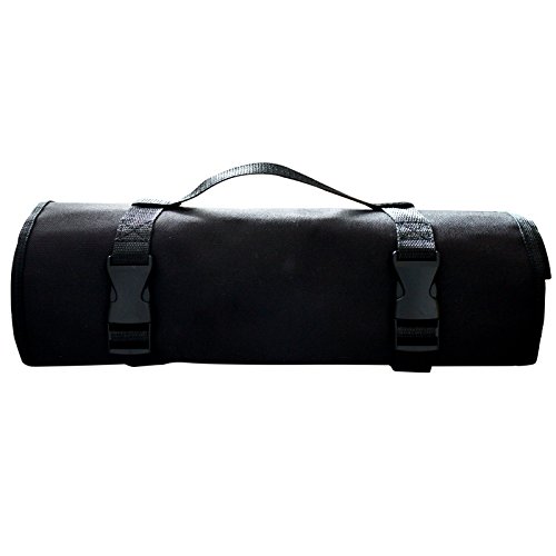 32 Taschen Werkzeugrolle von Belle Vous – Ausrollbare Aufbewahrungs Tasche für Gartenwerkzeuge, Elektriker, Zimmermänner, Klempner, Techniker und Maler – Der Ultimative Hochleistungs Werkzeugs Träger - 2