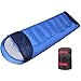 Produktbild LSWGG Outdoor Camping Umschlag Schlafsack verdicken Camping Tour Ideal für Vier Jahreszeiten dick und günstig (190 + 30) x75CM,Azure,1.8kg