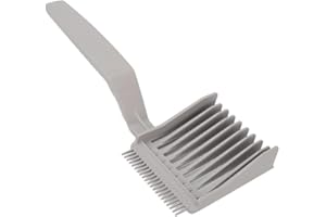 NestNook Fade Comb Hair Blending Tool, Blend Friend Fade Comb Professional Hair Cutting Heat Resistant FlatTop Comb Hair Clipper Cuts Tools for Men Salon Hairdressing, Barber or At Home (Grey 1pc)
