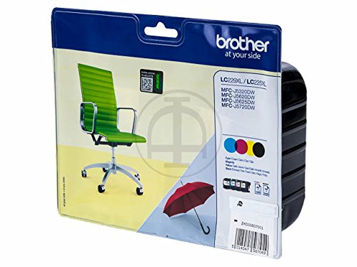 Brother lc-229 Tintenpatrone Original Schwarz/Cyan/Magenta/Gelb