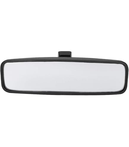 Rétroviseur Intérieur De Voiture - Compatible Peugeot 107, 206, 106 - Modèle OEM 814842 - Verre Large Angle - 12