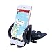 Produktbild iVoler® KFZ Handyhalterung Auto Phone Halter für CD-Schlitz, Universal Handy KFZ Halterung 360 Grad Drehbar Autohalterung für iPhone 7 6S Plus 5S 5C SE, Samsung Galaxy S7 S6 Edge, Huawei P9 Lite, LG, GPS, MP3 und andere Smartphone (Schwarz)