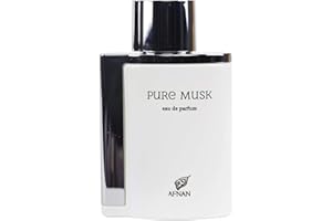 Afnan Pure Musk eau de Parfum (EDP) Woody Musky Perfumy Spray 100ml - Luksusowy i hipnotyzujący zapach - Perfumy Damskie, Perfumy Męskie - Ciepło uwodzenia (Opakowanie może się różnić)