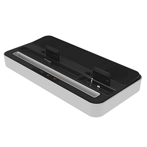 Preisvergleich Produktbild iPega Multifunktionsstandplatz Ladegerät Lautsprecher-Dockingstation für iPhone 6 / 5 iPAD 2 / 3 / 4 / mini für Samsung Galaxy Regard