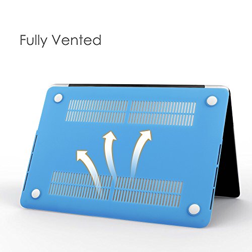 Fintie MacBook Pro 13 H  lle 2017   2016 - Ultrad  nne Hochwertige Matt Gummierte Hartschale Tasche Schutzh  lle Snap Case f  r NEUESTE 13-zoll MacBoo