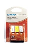 cinta dymo letratag Compatible con impresoras de etiquetas LetraTAG 100T y 100H