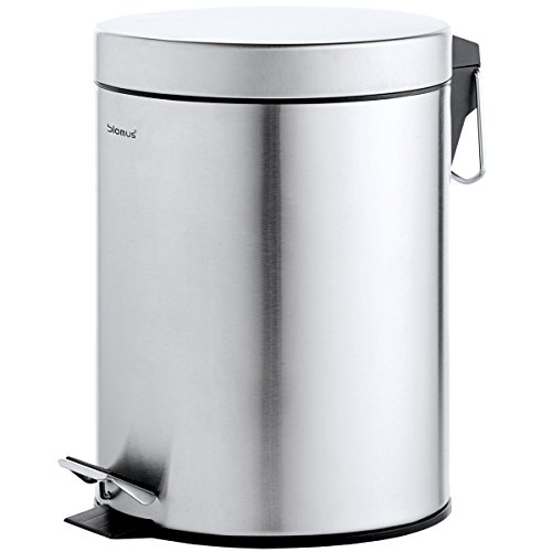 blomus 68943 Treteimer NEXIO, Edelstahl matt