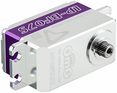 RCOMGs D3-LP-BF07S all metal brushless low profile servo Applicable for the R/C Car and Drifting Rudder (1:10) and R/C Helis lock tail (700series and larger) Middlecase purple