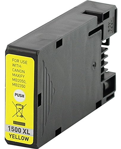 4 Druckerpatronen kompatibel für Canon PGI-1500 XL Black Cyan Magenta Yellow für Maxify MB 2050 2150 2350 2750 - 6