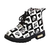 Botas Cuero para Unisex Niños Niñas Otoño Invierno 2018 Moda PAOLIAN...