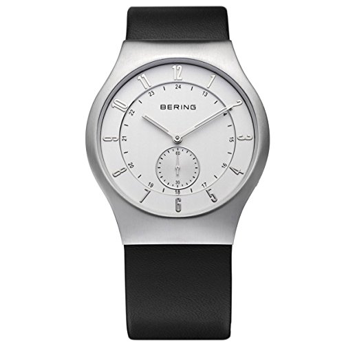 Bering Time Herren-Armbanduhr XL Radio Controlled Analog Quarz Leder 51940-470 Bering Time Herren-Armbanduhr XL Radio Controlled Analog Quarz Leder 51940-470