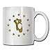 Produktbild lilihome Balett Shoe & Stars Custom Coffee Mug 11 oz Women Funny Ceramic Gifts Tea Cup