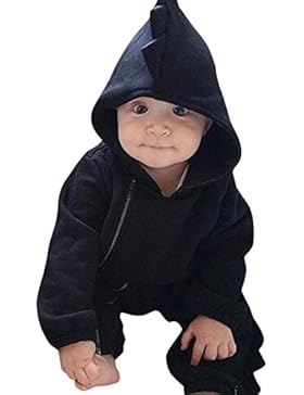 Baby Jungen Strampler Einfarbig Babykleidung Loveso Herbst Winter Boy Overall Jumper Bodysuit