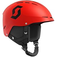 Scott apic Casco de esquí, otoño/invierno, unisex, color Radiant Red, tamaño medium