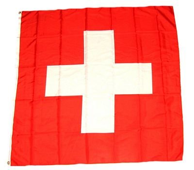 Fahne / Flagge Schweiz NEU 90 x 90 cm Flaggen Fahnen