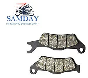 SAMDAY Front Brake Disc Pad Compatible for Suzuki GIXXER