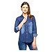 BuyNewTrend Dark Denim Shirt For Women/Girls RS.459.00