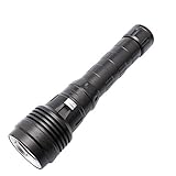 * Hergestellt aus Compact Aviation Magnesiumlegierung Gehäuse, gehärtete Glaslinse. stoßfest und absturzsicher.