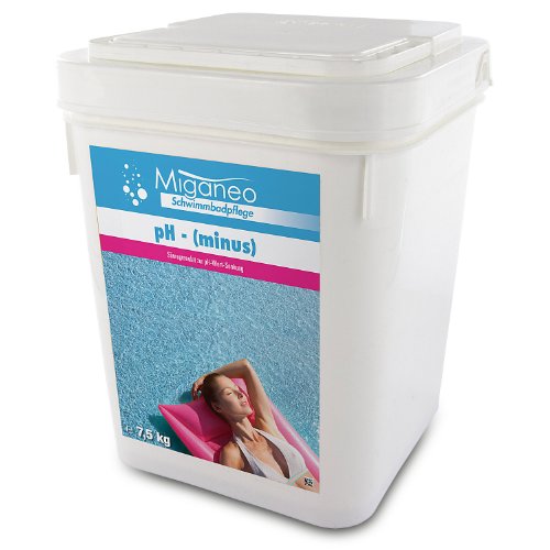 Miganeo 7,5 kg PH minus Ph- Pflege für Pool Schwimmbad PP 80008
