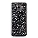 Produktbild Glitzer Hülle für Samsung Galaxy A6 2018 SM-A600 (5,6 Zoll), Coollee Handy-Tasche Silikon Mädchen Ultra Dünn Stoßfest Kratzfest Etui Kristall Glitter Luxus Strass Frauen Funkeln Shiny Diamant Schutzhülle TPU Flexible Weich Bumper Smartphone Bling Crystal Case Cover (Schwarz)