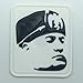 Produktbild Patch Aufnäher Logo Flexibel Druck 3D Aufbügler Selbstklebend Magnetisch Benito Mussolini - Dim 6 x 5,2 cm - Replika