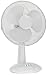 Produktbild Nerd Clear Tisch-Ventilator schwenkbar 45 Watt kräftig leise weiß 3 Geschwindigkeitsstufen Kühler Raum-Lüfter Luft-Erfrischer Lüftung