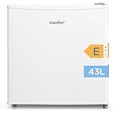 Comfee Mini Fridges RCD50WH2(E) , 43L, Blanco | RCD50WH2(E) Small Refrigerator Silent Single Door for Hotel, Home, Office App