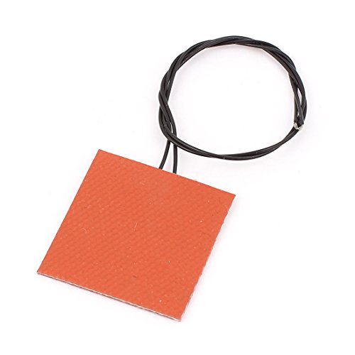 12V 5W 40mm x 40mm Silikon Heizplatte Flexible Gummiheizeinrichtung