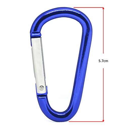 Grenhaven Karabiner mit und ohne LED und einem Flaschenöffner Schlüsselanhänger Karabinerhaken - 4