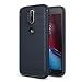 Produktbild Motorola Moto G4 / G4 Plus Hülle,Lively Life weich TPU Silikon Schlank Rückseitige schutzhülle für Lenovo Motorola Moto G4 / G4 Plus Case,Navy blau