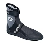 ascan mergenthaler 7 mm titanbeschichteter Neoprenschuh. Leichter Einstieg durch sehr flexibles Fersenneopren.
