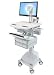Produktbild Ergotron StyleView Flachbildschirm Multimedia cart Grau - Weiß, SV44-1361-2