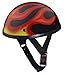 Produktbild Nerve HLD Oldtimer NH201 Motorrad Mofa Chopper Helm Halbschale, Feuer-Flame, Größe XXL-2XL