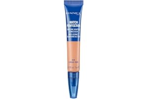 Rimmel London Match Perfection Light Coverage Blendable Liquid Concealer, 030 Classic Ivory, 7 ml