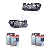 Halogen Scheinwerfer links Scheinwerfer Set für Laguna II Bj. 04/05->> H7+H1 inkl. Osram Lampen J3R