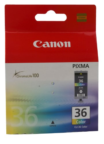 Canon CLI-36 Original Tintenpatrone, 12ml vierfarbig