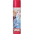 Lip Smacker Disney's Frozen Collection, Elsa Single Lip Balm for Kids, Safe-to-Use and Color Free for a Natural Finish, Stronger Strawberry Flavoured