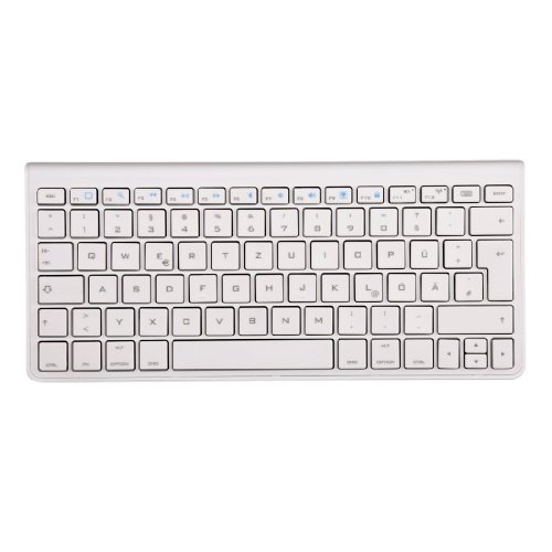 Hama Bluetooth-Tastatur für (Apple iPad 2/3/4/Air/Mini/Mini 2 und Asus FonePad 7) weiß - 3