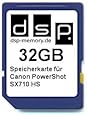 DSP Memory Z-4051557428737 32GB Speicherkarte f&uuml;r Canon PowerShot SX710 HS