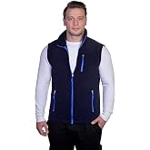 GENIUS STORE Erkek Outdoor Spor Yelek 3 Cepli Polar Yelek