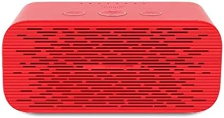 DONGBALA Smart Wireless Speaker Speaker System Portable Voice Control Mobile APP RemoteBattery (Bluetooth/Wi-Fi),Red