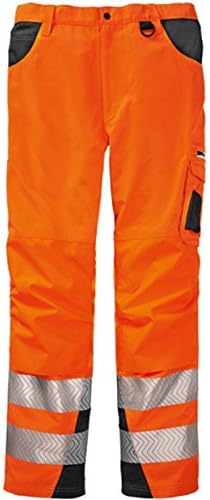4Protect 3850-52 Size 52 "Tennessee" High Visibility Trousers - Orange/Grey