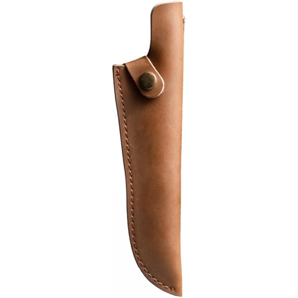 Étui En Cuir Vintage Pour Couteau De Chasse – Bon état – Marron