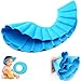 Soft Baby Kids Children Shampoo Bath Shower Cap Hat Wash Hair Shield (Blue)