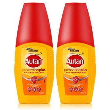 S C Johnson Autan Family Care Insect Repellent Protection Plus Pump Spray (2 X 100 Ml Saver Pack) by S C JOHNSON