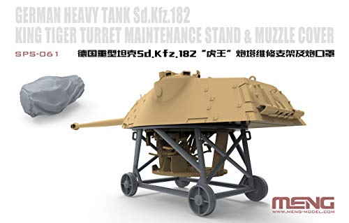 MENGModel 1:35 - Sd.Kfz.182 King Tiger Stand & Cover