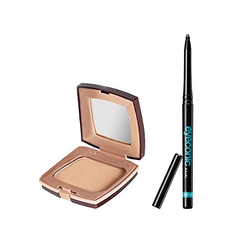 Lakmé Radiance Face Compact, 9g with Eyeconic Kajal, 0.35g