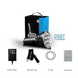 ¡El R90C es extremadamente compacto y cómodo de sostener, y utiliza 6 luces laterales para acampar, pescar y más experiencia de iluminación al aire libre!